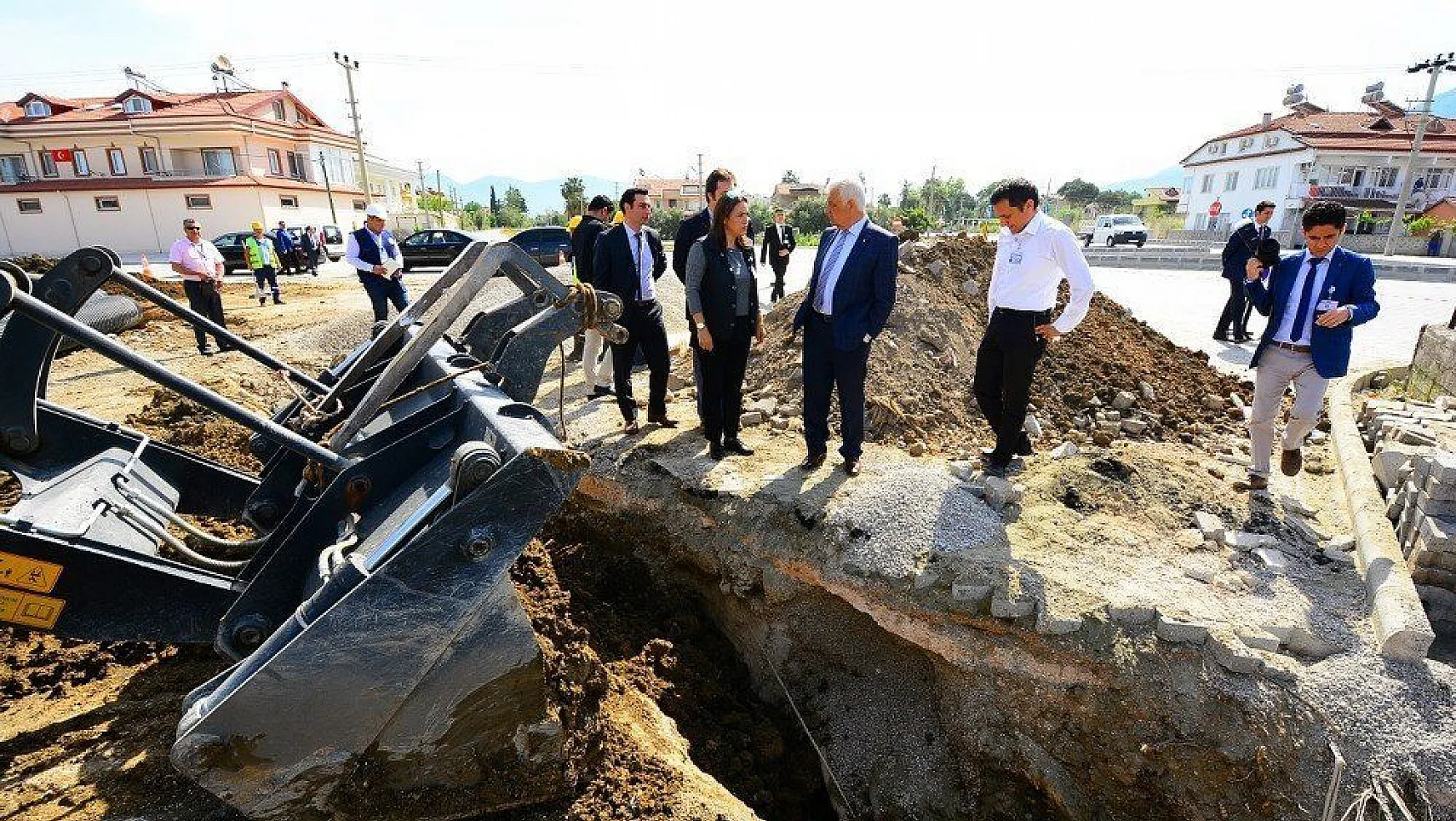 Büyükşehirden Fethiye'ye 93 Kilometrelik Kanalizasyon Hattı