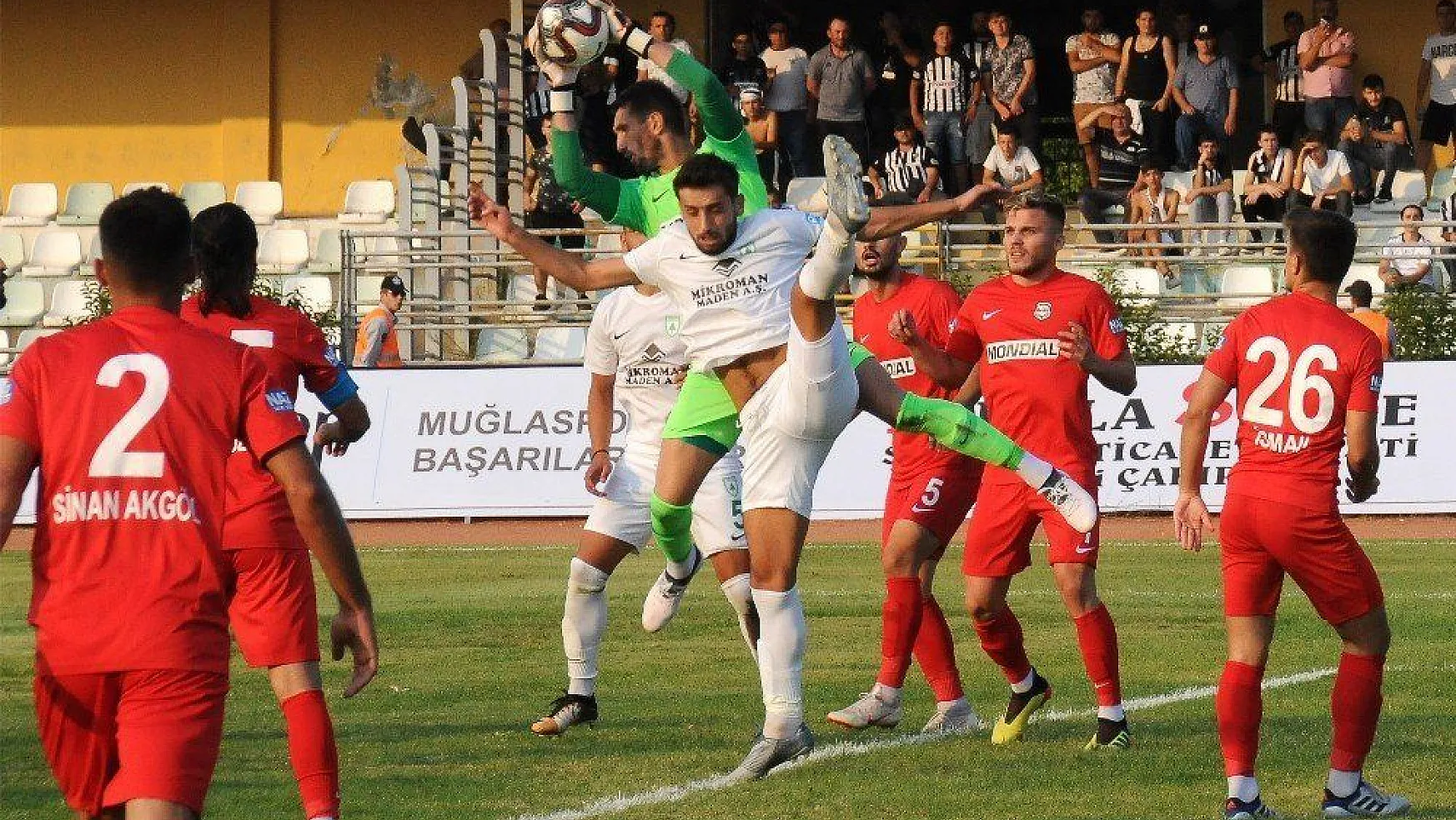 TFF3. Lig: Muğlaspor: 1 Nazilli Belediyespor: 1