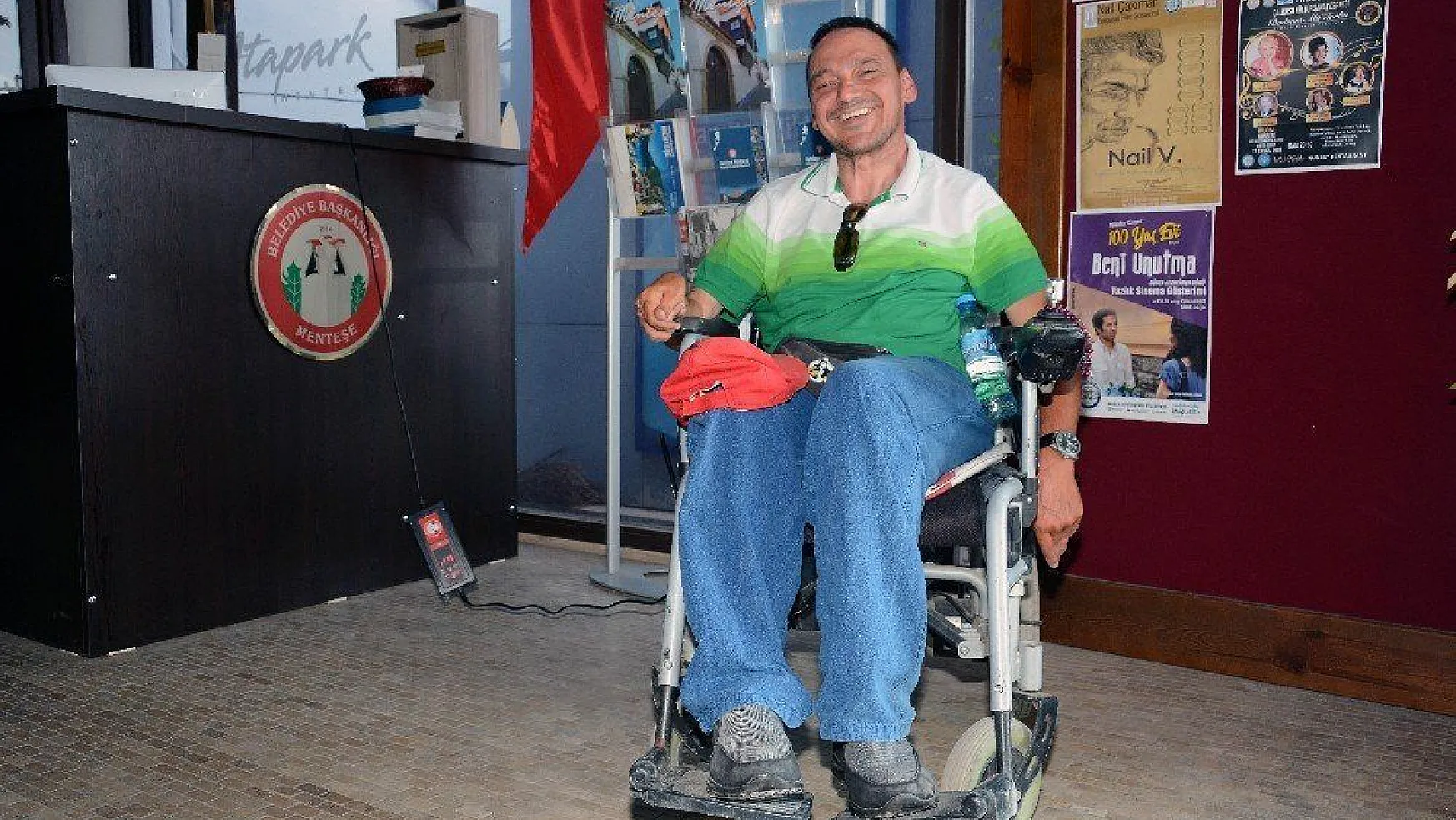 Menteşe'de engelli araçlarının şarjı bitmeyecek