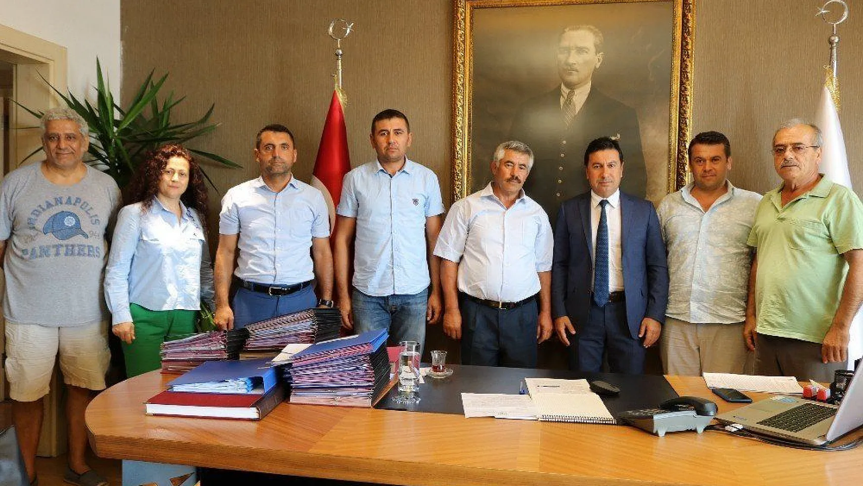 Çamköylüler, Bodrum Belediye Başkanı Ahmet Aras'tan destek istedi
