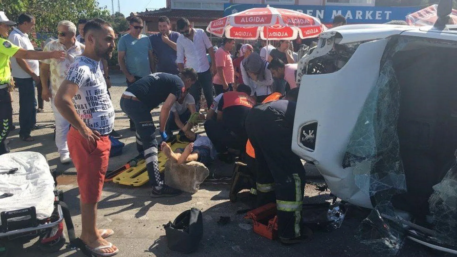 Fethiye'de trafik kazası: 6 yaralı
