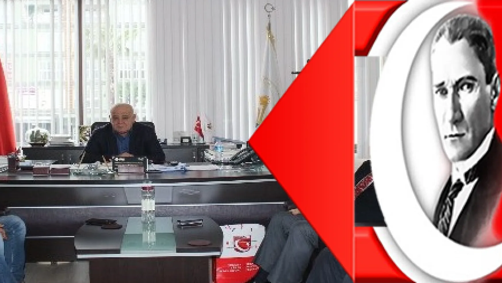 Türkiye Kürek Federasyonu Başkanı İşseven'den Başkan Karaçelik'e ziyaret
