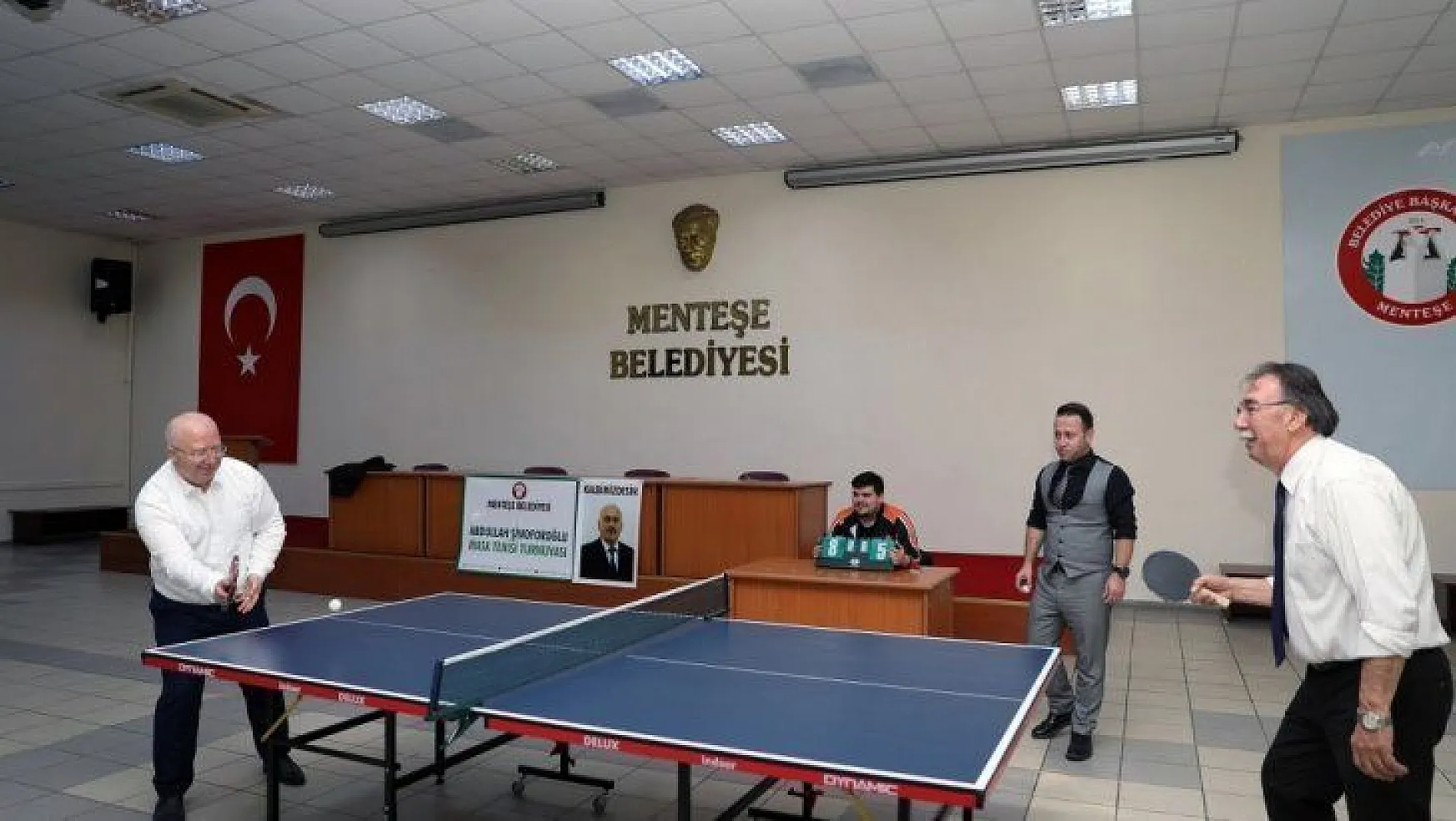 Abdullah Şinoforoğlu Masa Tenisi turnuvası başladı
