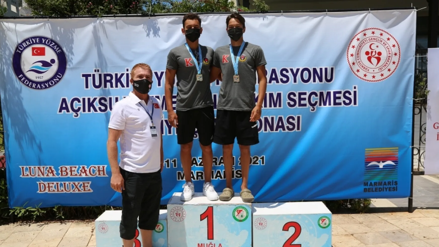 Açık Su Milli Takım Seçmesi ve Türkiye Şampiyonası yarışları başladı