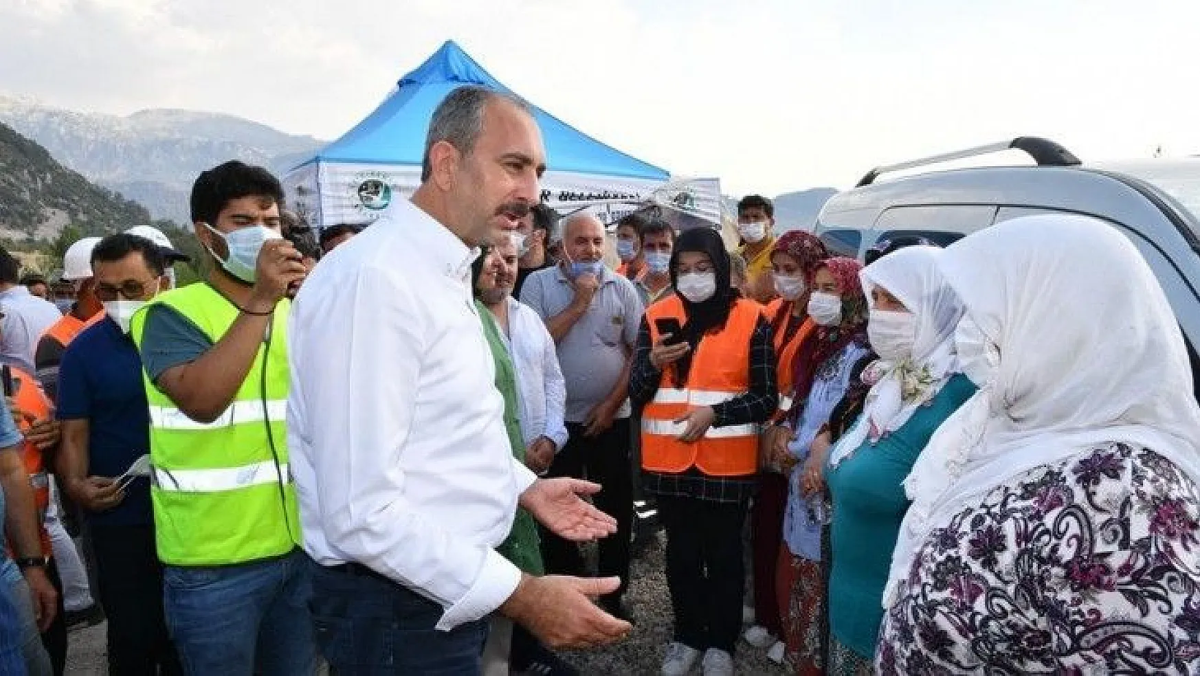 Adalet Bakanı Gül: 'Yangınlar hepimizin yüreğini yaktı'