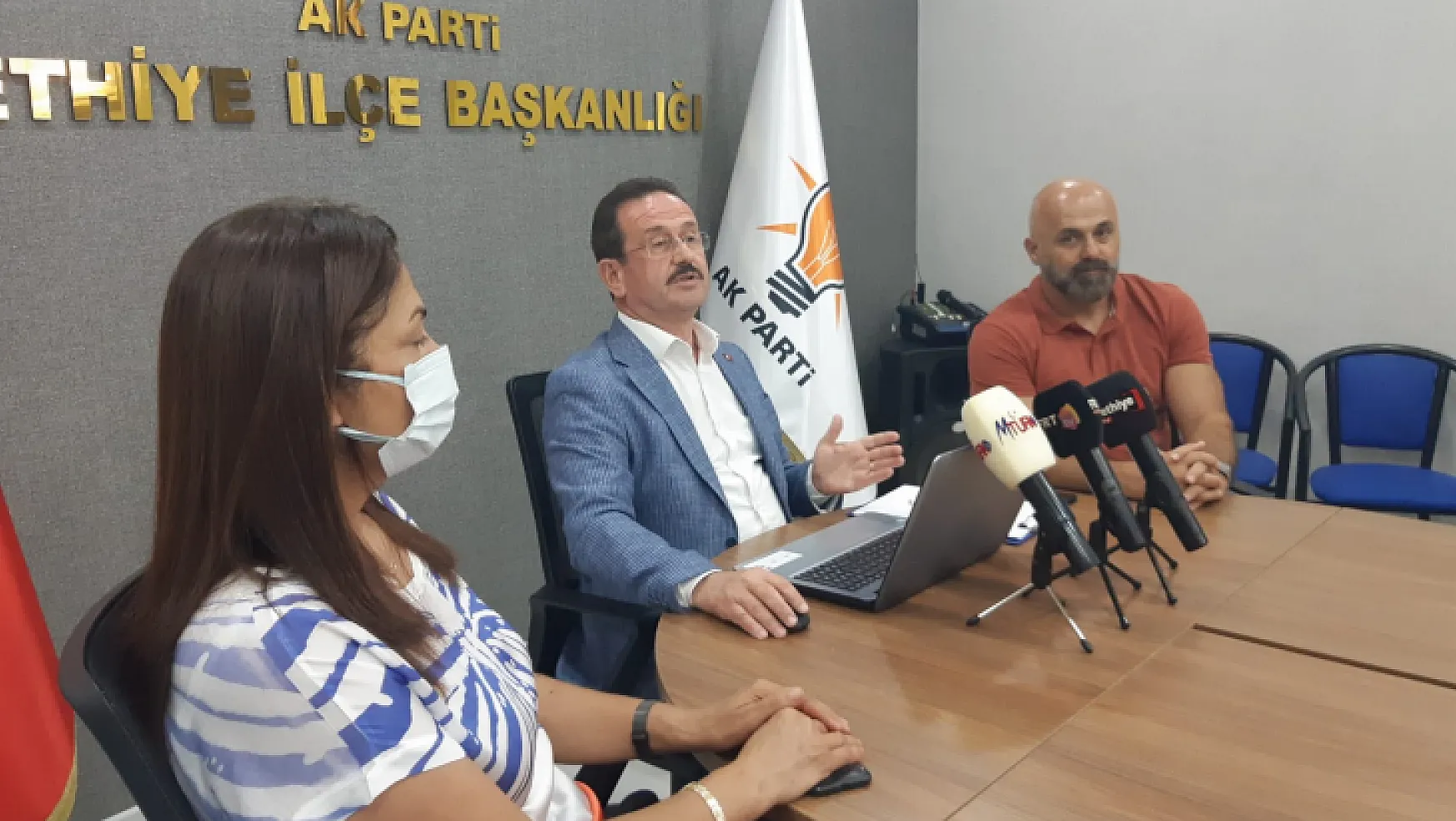 AK Parti Fethiye İlçe Başkanlığından basın açıklaması