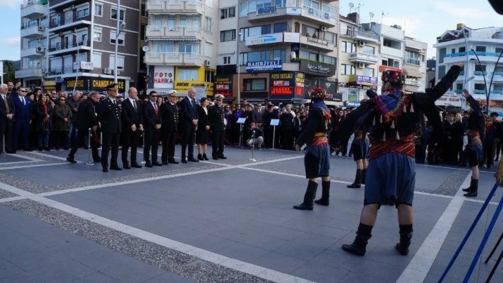 Atatürk'ün Marmaris'e gelişinin 85. yıldönümü törenle kutlandı