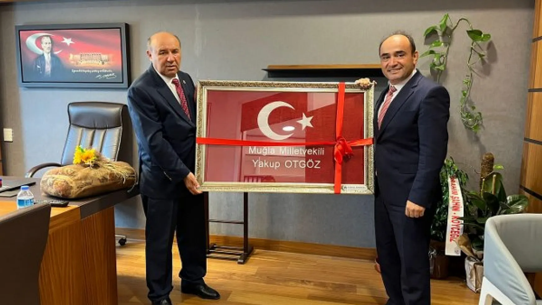 Başkan Akdenizli'den Milletvekili Otgöz'e Ziyaret