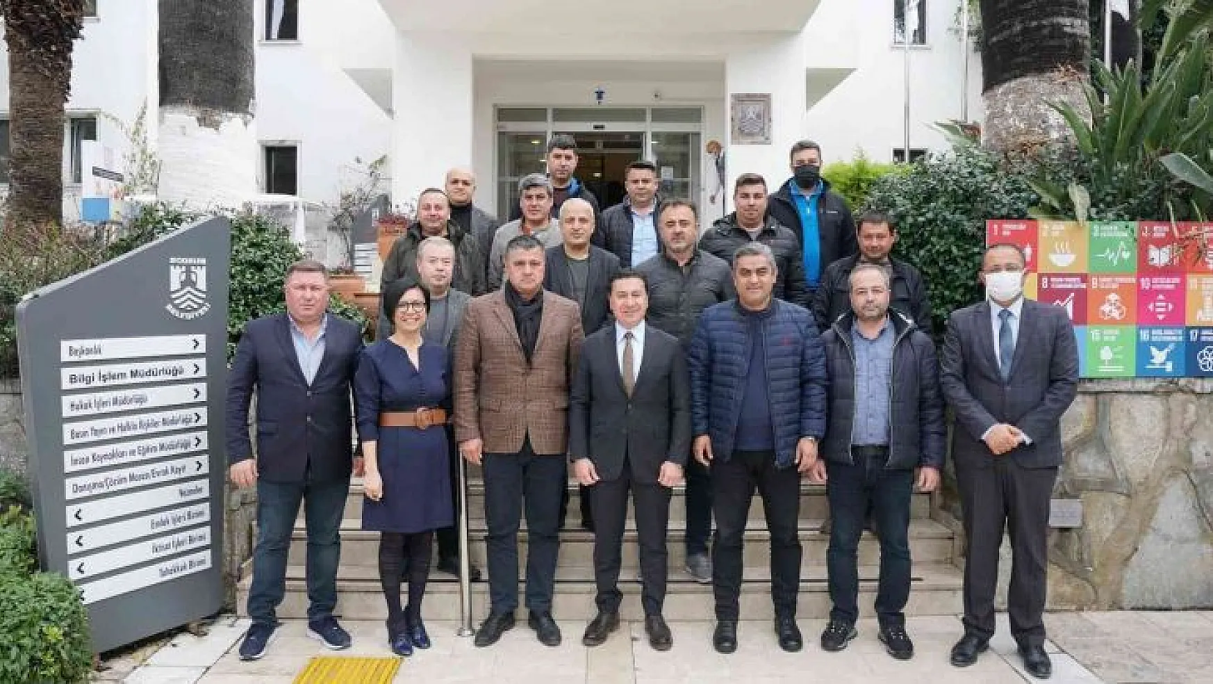 Başkan Aras, Bodrum Şoförler ve Otomobilciler Odası yönetimini ağırladı