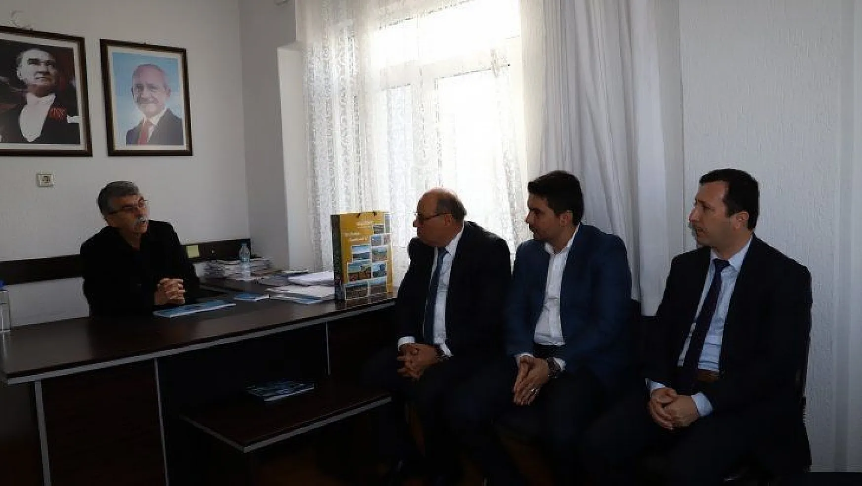 Başkan Otgöz'den CHP'ye Ziyaret