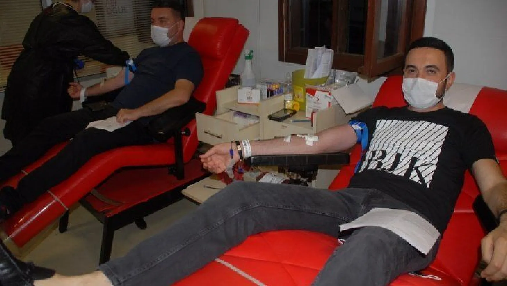 Beşiktaşlılar kan bağışında bulundu