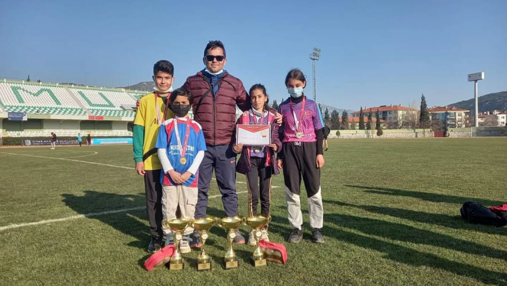 Bocce müsabakalarında şampiyon Karagedik Ortaokulu