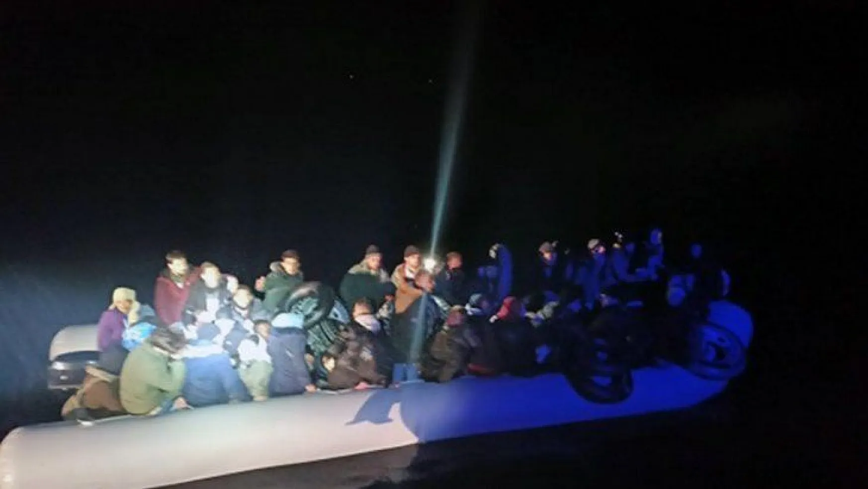 Bodrum'da 54 düzensiz göçmen yakalandı