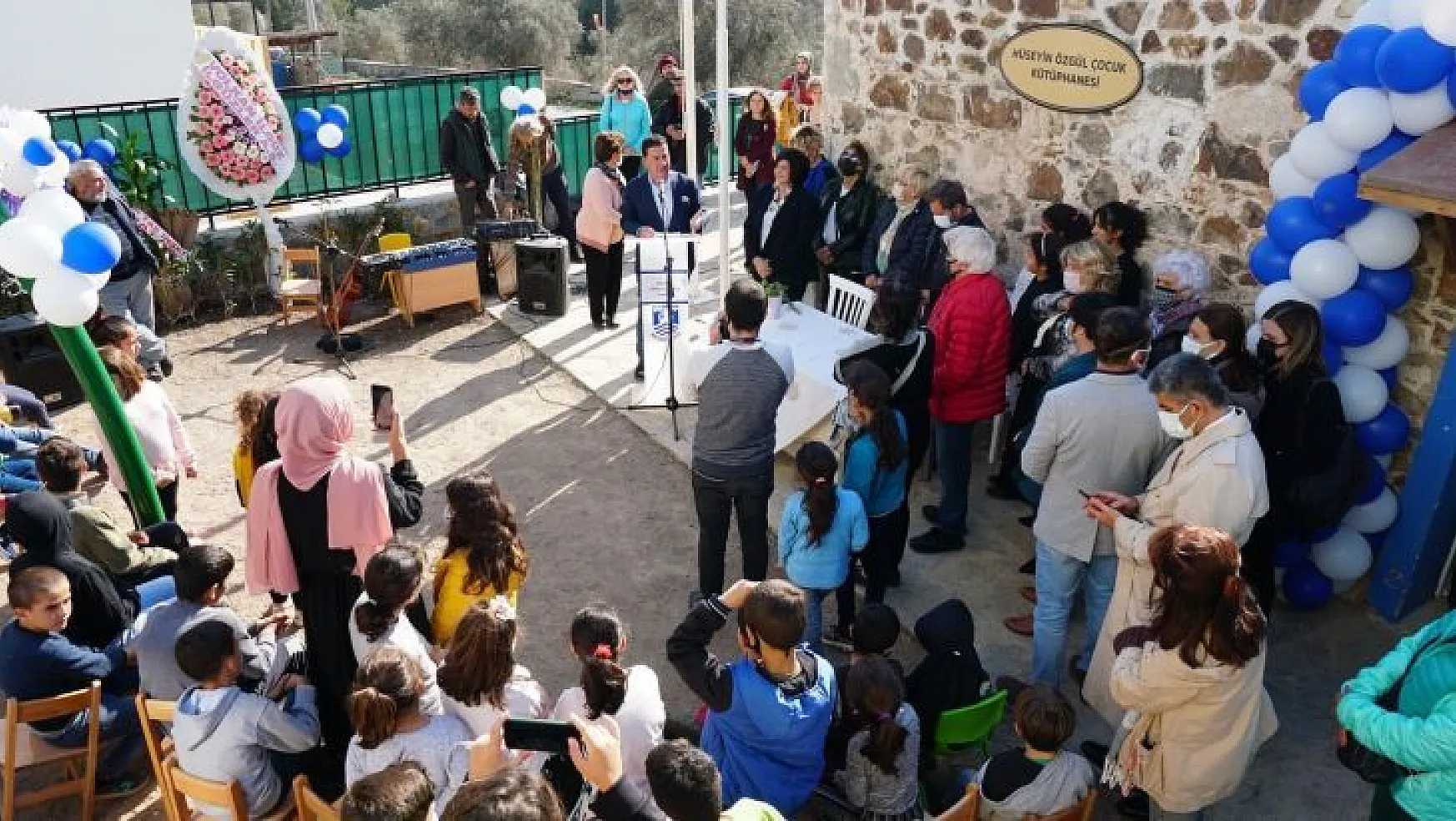 Bodrum'da çocuk kütüphanesi açıldı