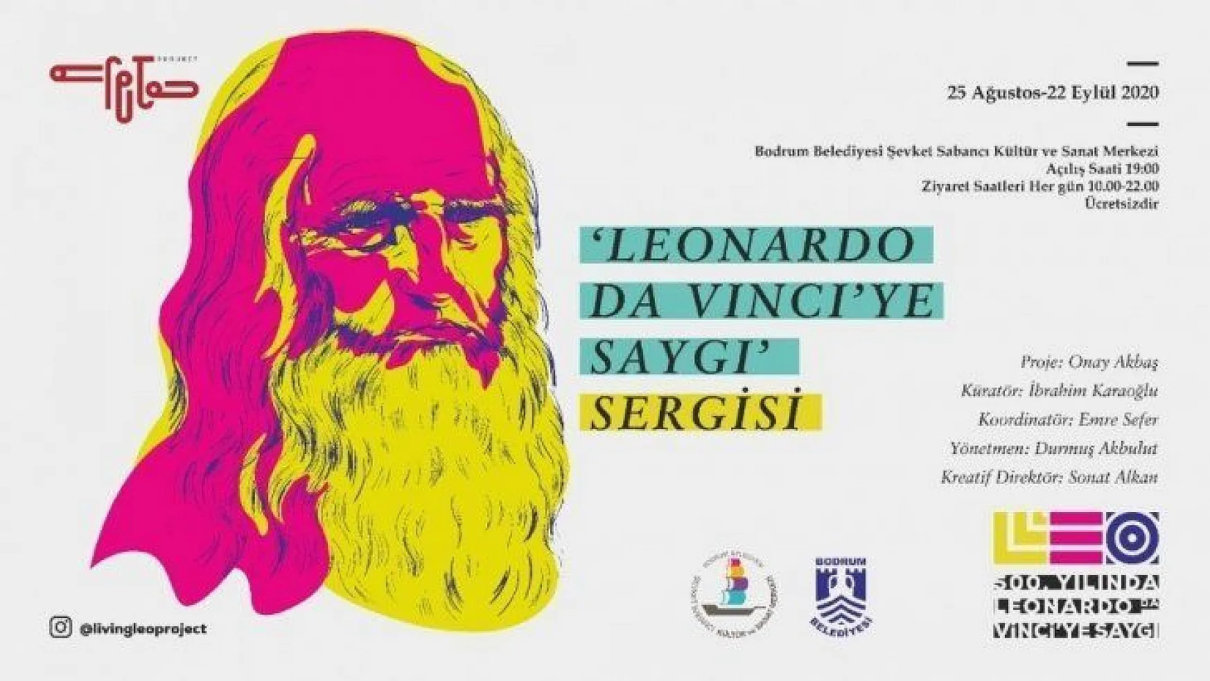 Bodrum'da Leonardo da Vinci'ye Saygı Sergisi açılacak