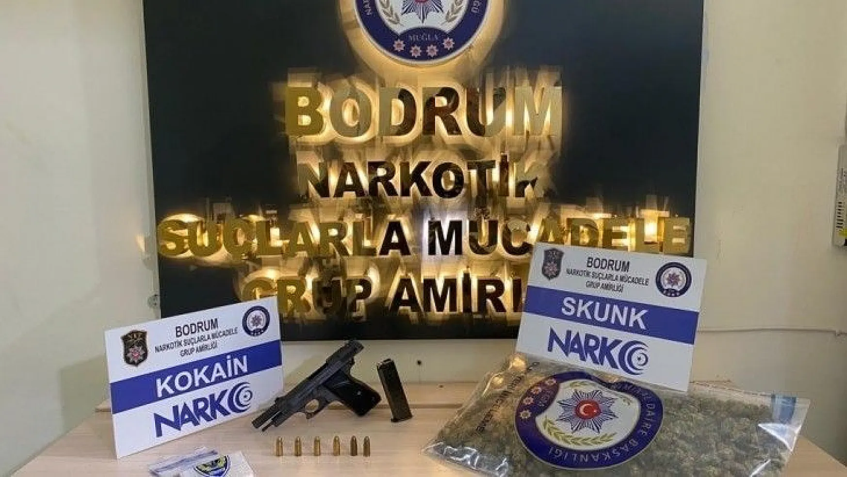 Bodrum'da silah kaçakçılarına operasyon