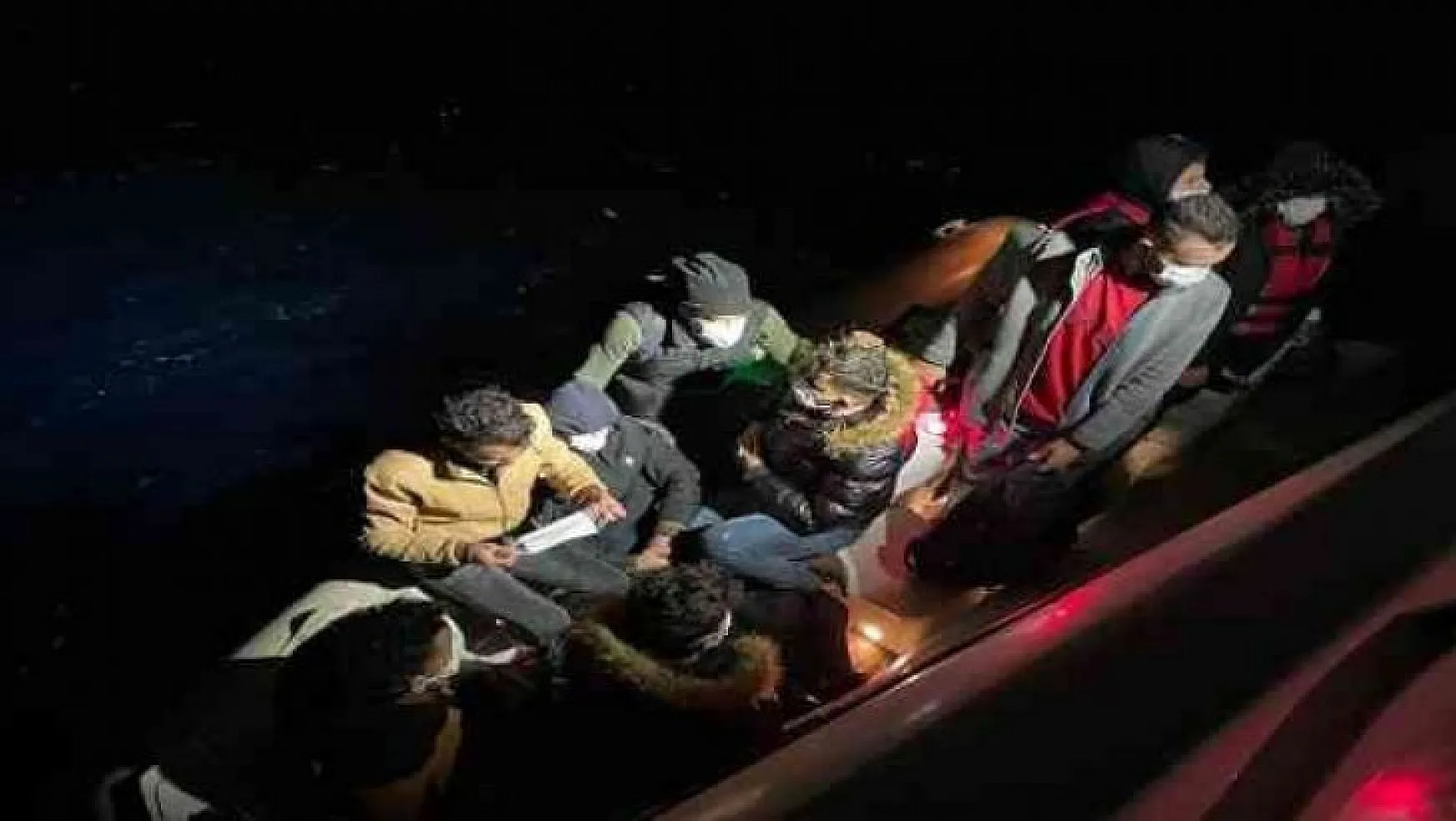 Bodrum'da üç olayda 59 düzensiz göçmen kurtarıldı