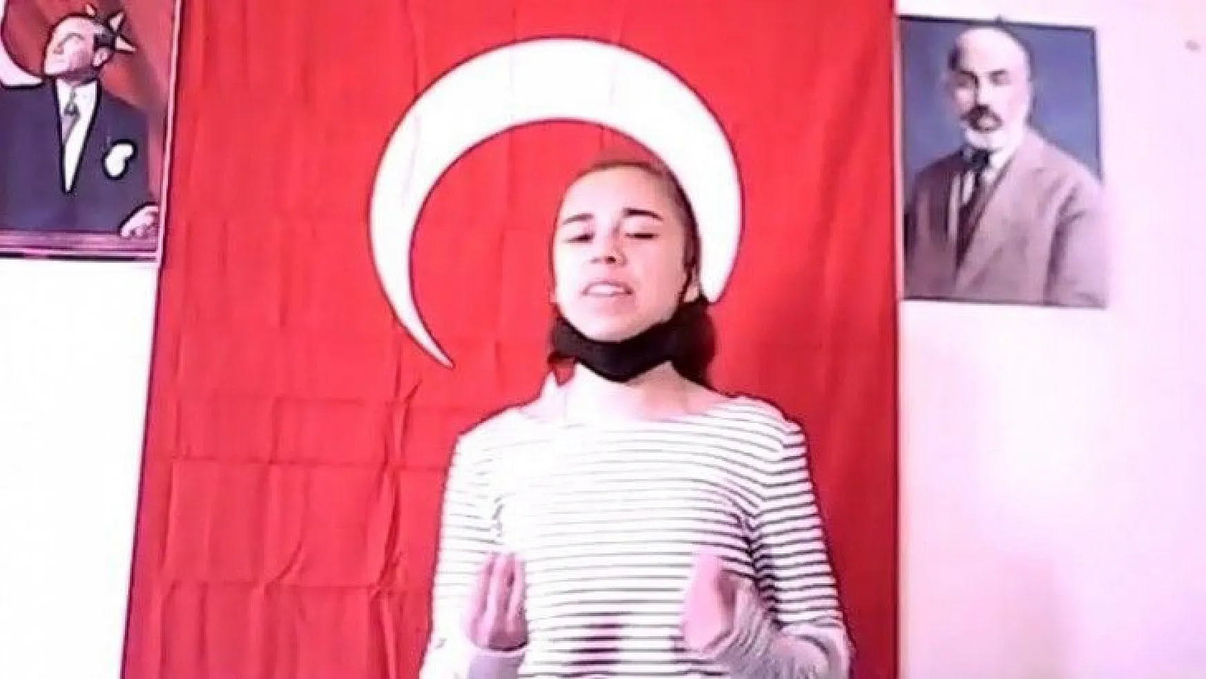 'Çevrimiçi İstiklal Marşı'nın tamamını ezbere okuma yarışması'