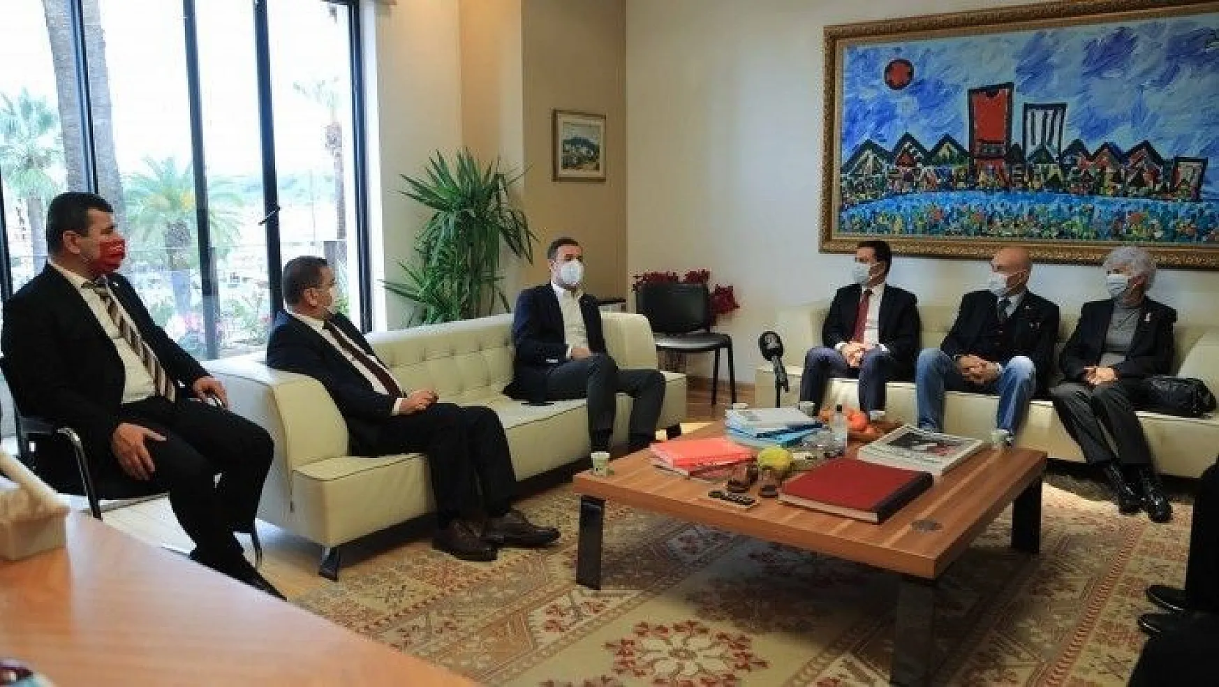CHP Genel Başkan Yardımcısı Akın'dan Başkan Aras'a ziyaret