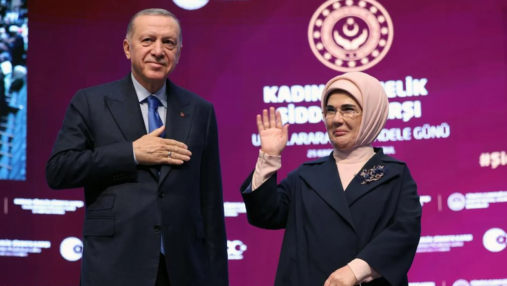 Cumhurbaşkanı Erdoğan: '81 vilayette kadın konukevleri ve sosyal hizmet merkezleri ile şiddete maruz kalan kadınları devlet güvencesi altına alıyoruz'