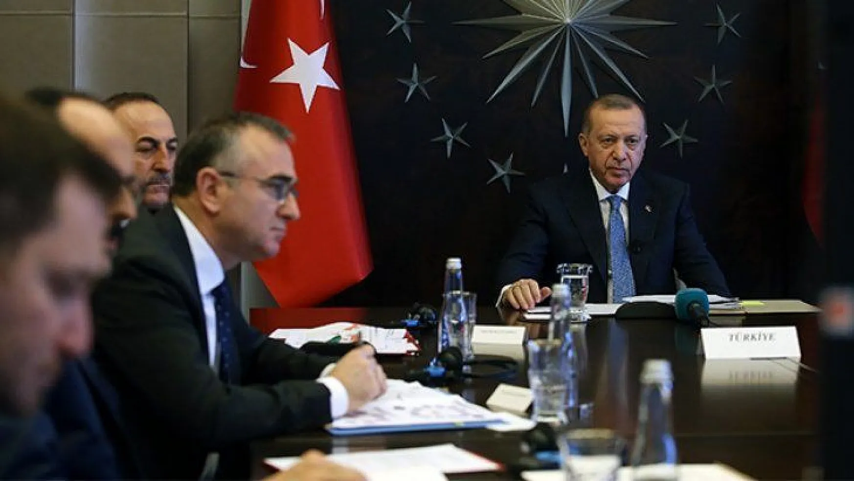 Cumhurbaşkanı Erdoğan G20 zirvesinde koronavirüsle ilgili dünya liderlerine seslendi