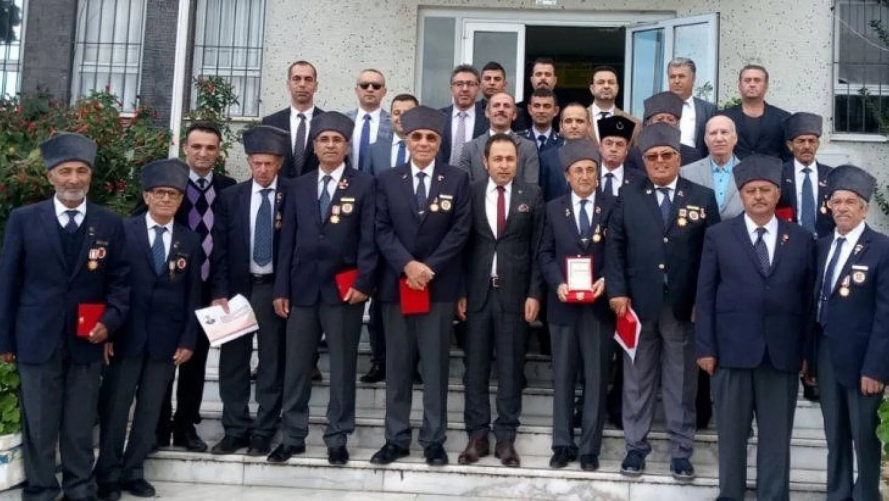 Datça'da 17 Kıbrıs gazisi onurlandırıldı