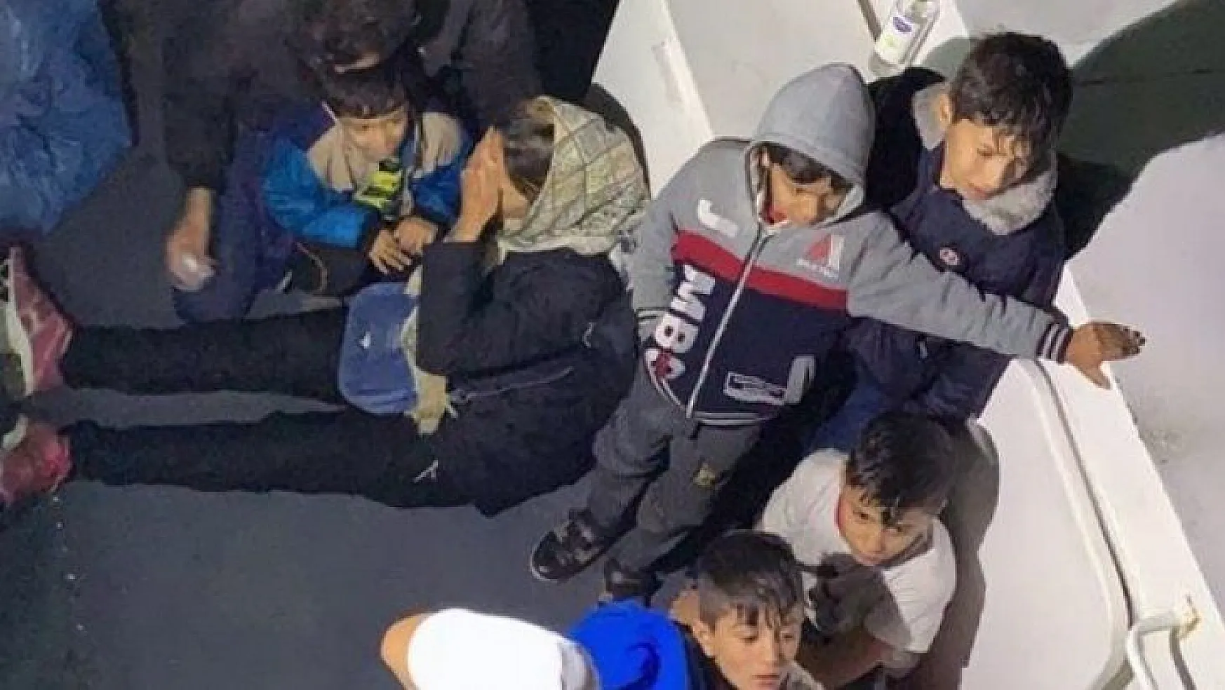 Datça'da 37 düzensiz göçmen yakalandı