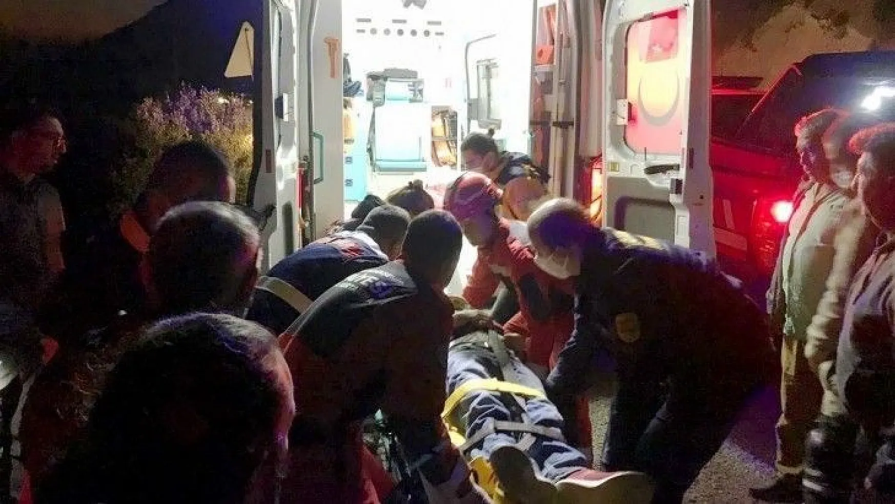 Datça Knidos yolunda kaza: 1 yaralı