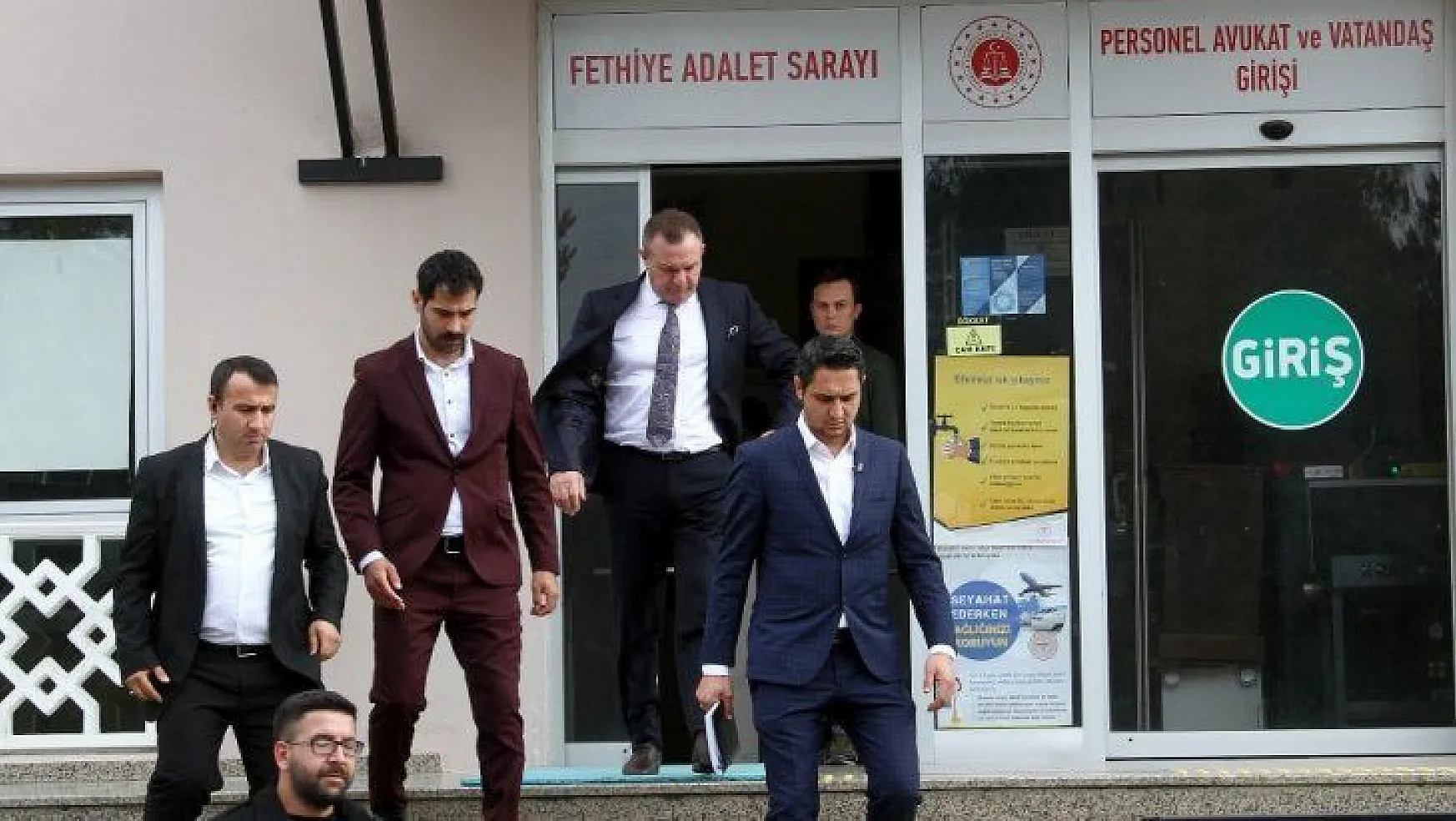 Denizlispor Başkanı Ali Çetin ve polisler arasındaki dava başladı