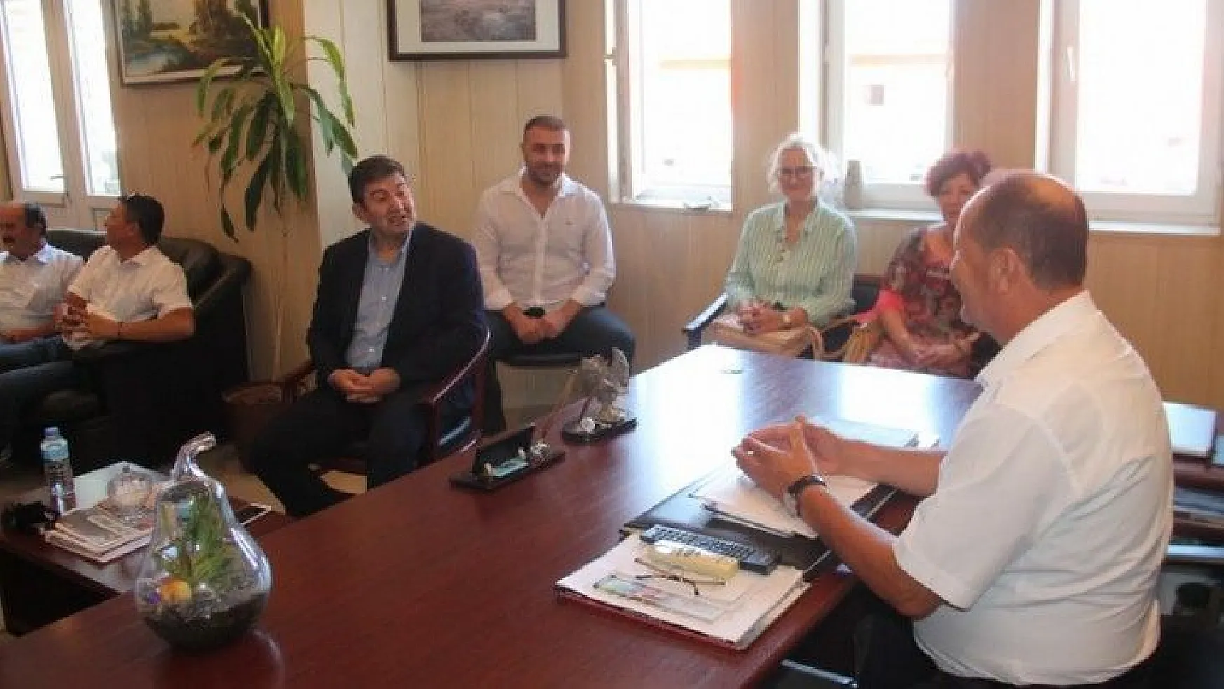 Deva Partisi Genel Başkan Yardımcısı Aydemir'den, Başkan Karayiğit'e ziyaret