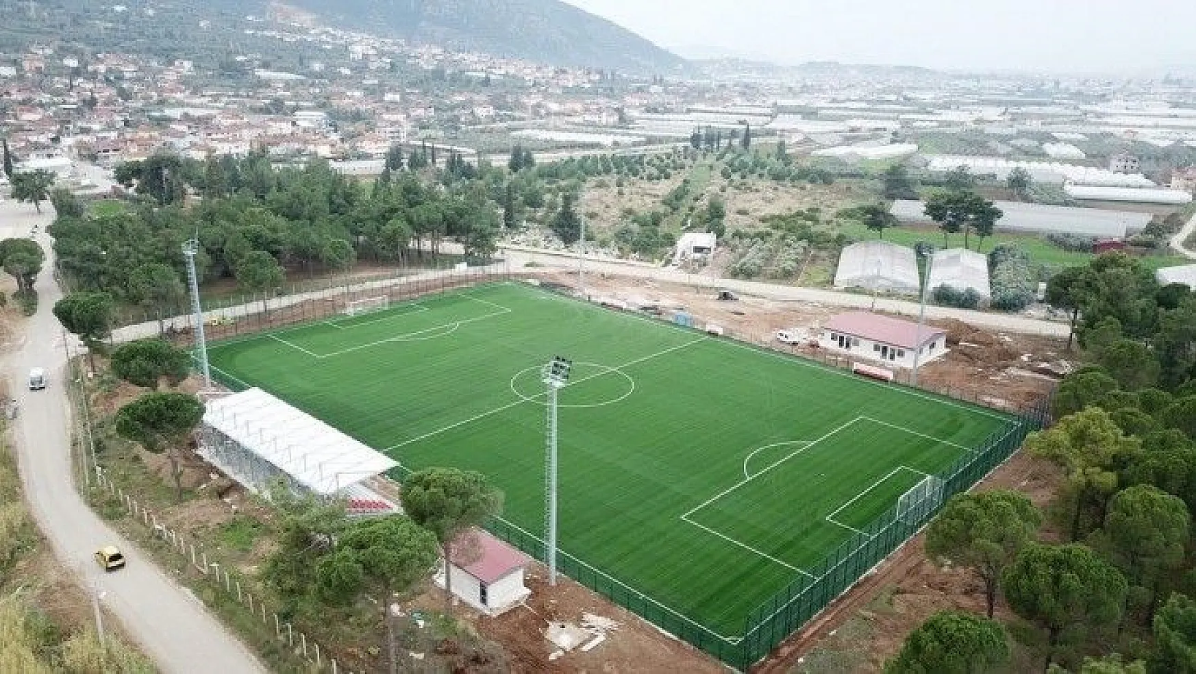 Esenköy Futbol Sahası geçici kabulü yapıldı