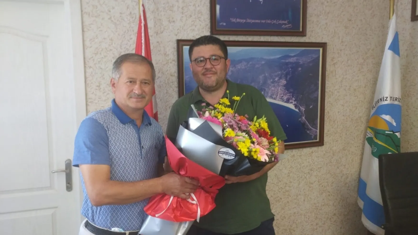 Esnaf Odası Başkanı Soydemir, Başkan Kökten'e 'Hayırlı Olsun' Ziyaretinde Bulundu
