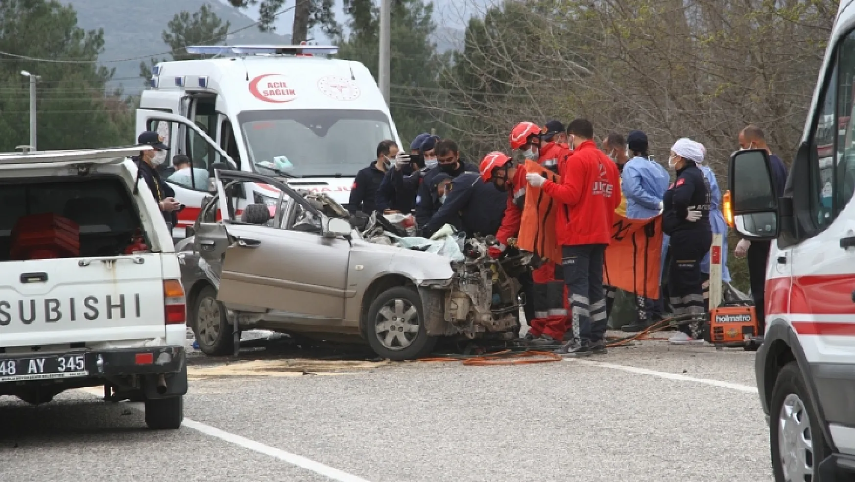 Fethiye – Antalya Karayolu feci kaza: 5 ölü