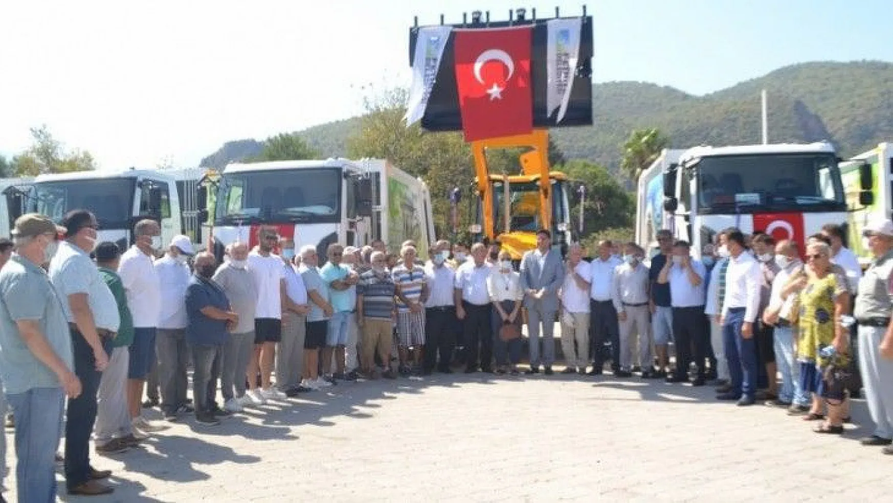 Fethiye Belediyesi araç filosuna 38 adet yeni araç kattı