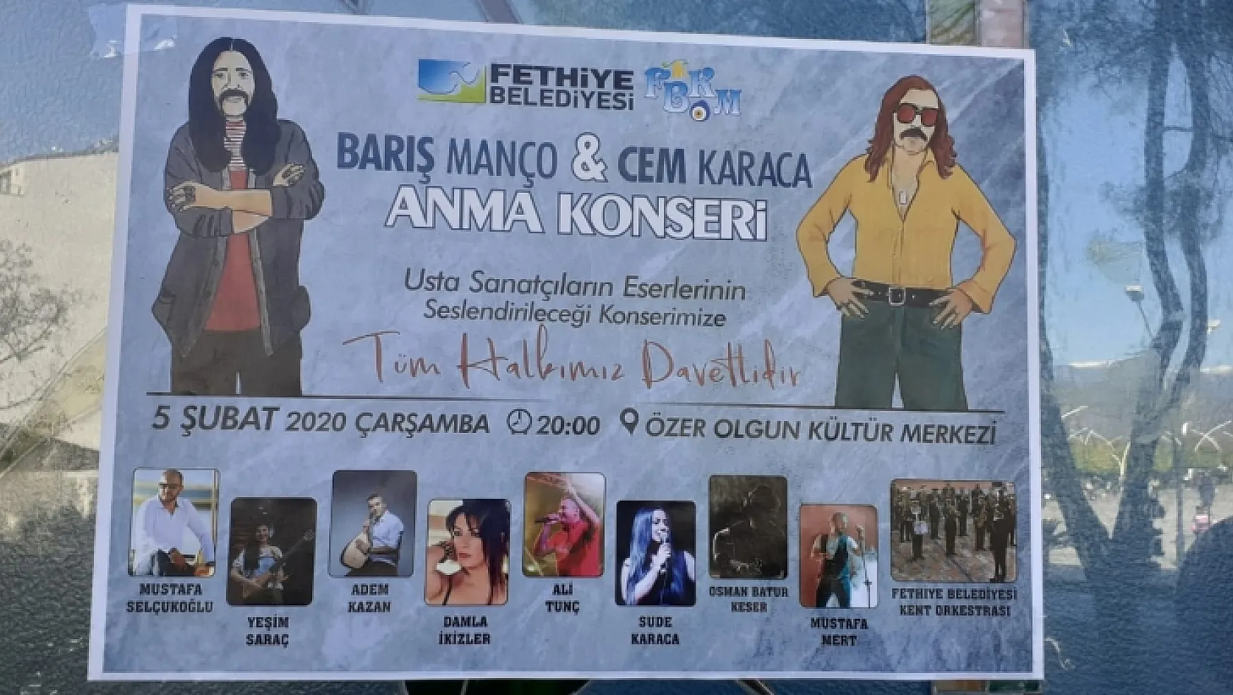 Fethiye Belediyesinden Şehitlere Saygı, Konser Ertelendi!