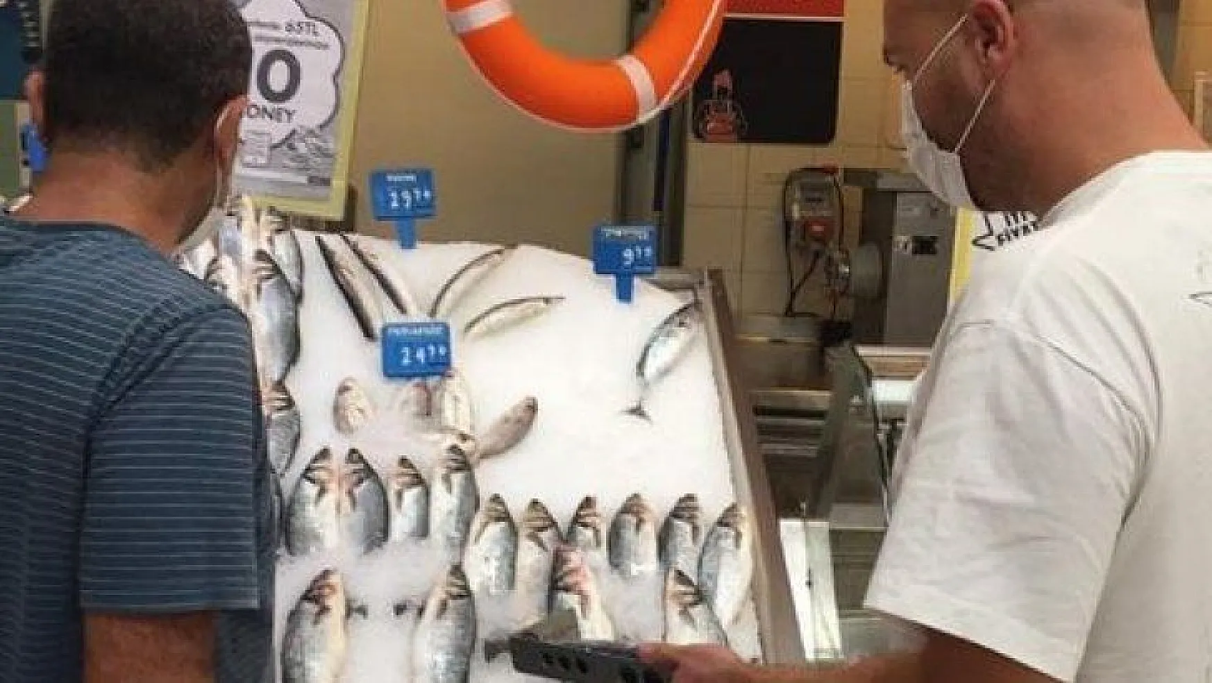 Fethiye'de balıklar özel düzenekle ölçüldü