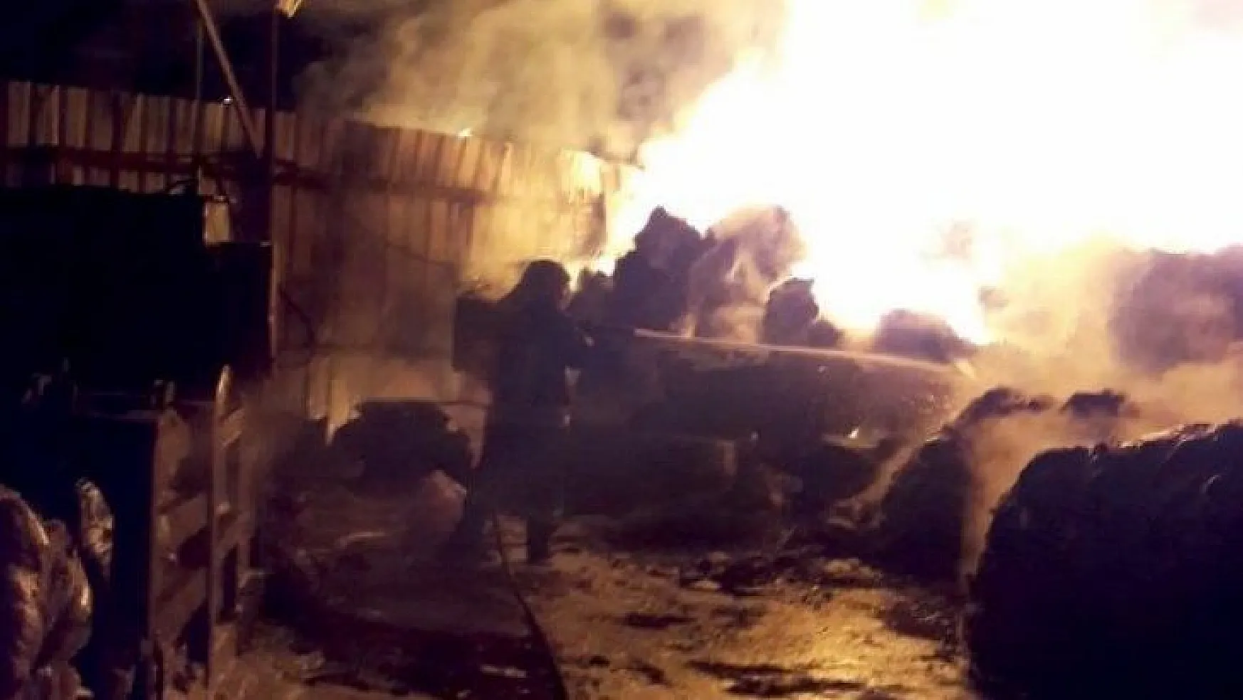 Fethiye'de hurdacıda yangın paniği