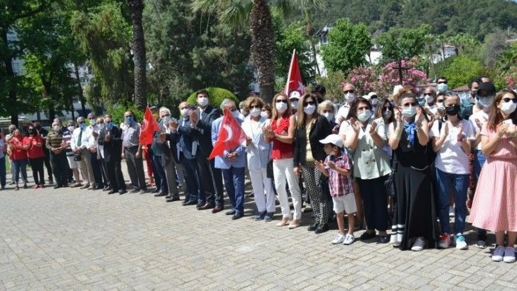 Fethiye'de STK'lardan 19 Mayıs kutlaması