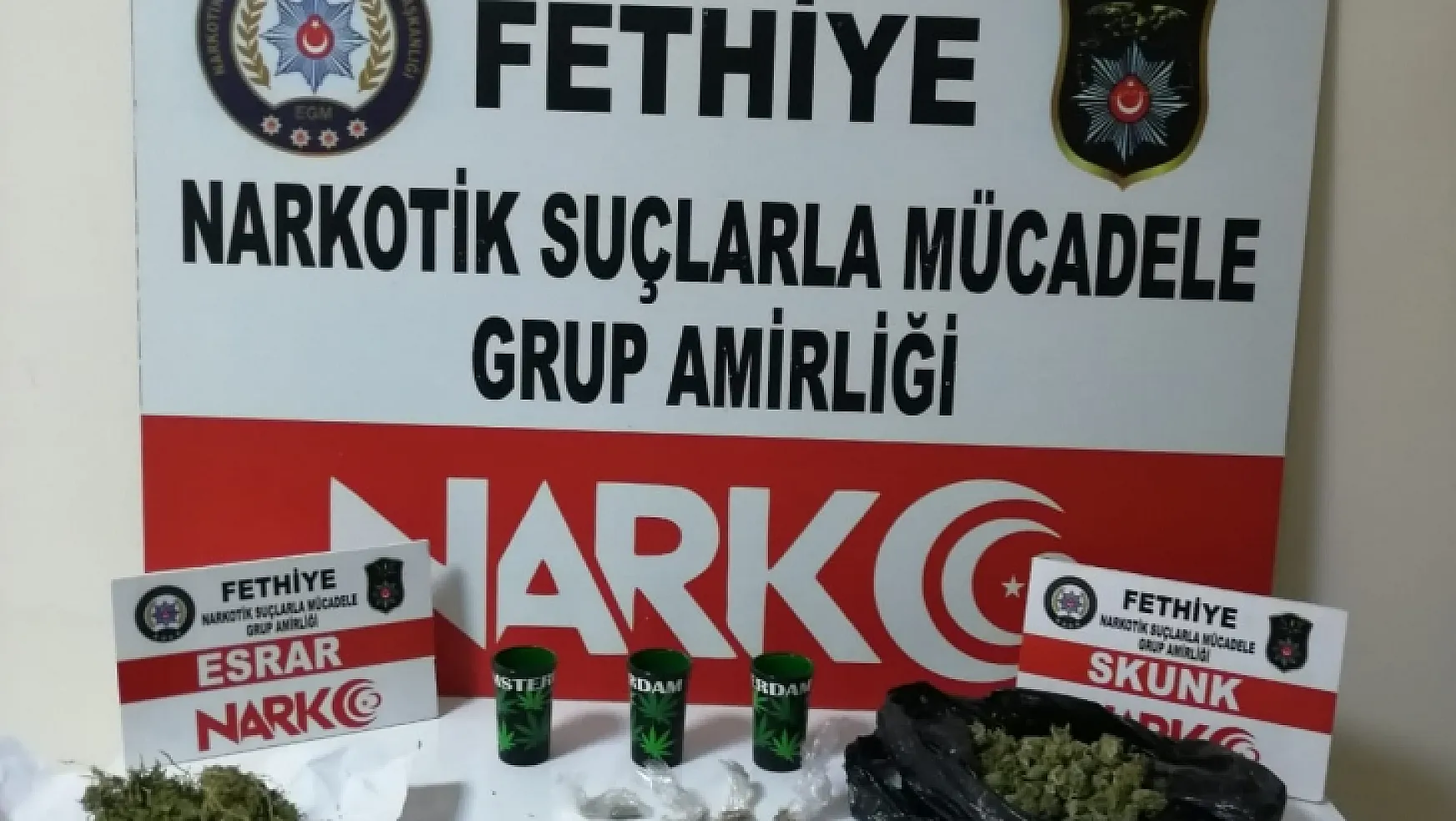 Fethiye'de uyuşturucu operasyonu: 1 kişi tutuklandı