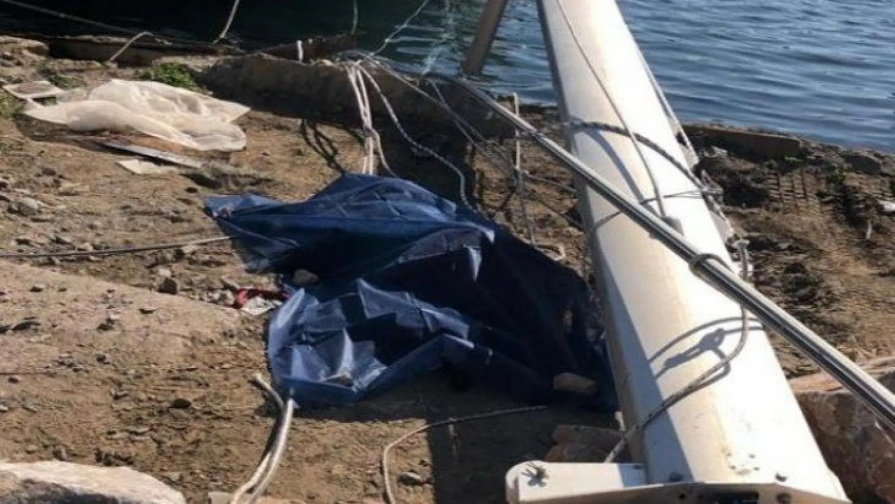Fethiye'de yelkenli teknenin direğinin devrilmesi sonucu bir işçi öldü