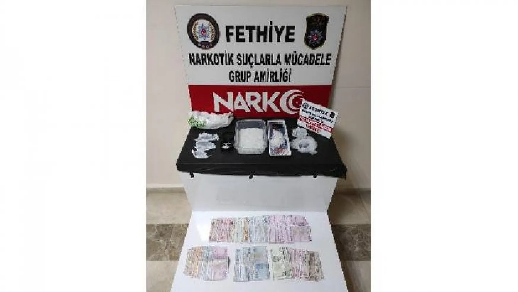 Fethiye'deki uyuşturucu operasyonunda 2 tutuklama