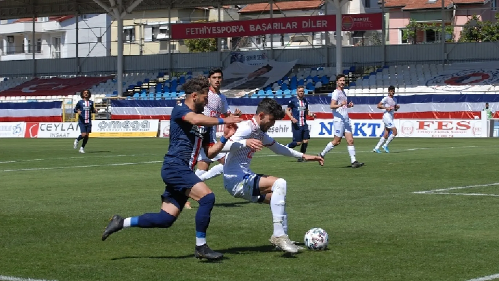 Fethiyespor Tokatspor'u eli boş gönderdi 2-0 
