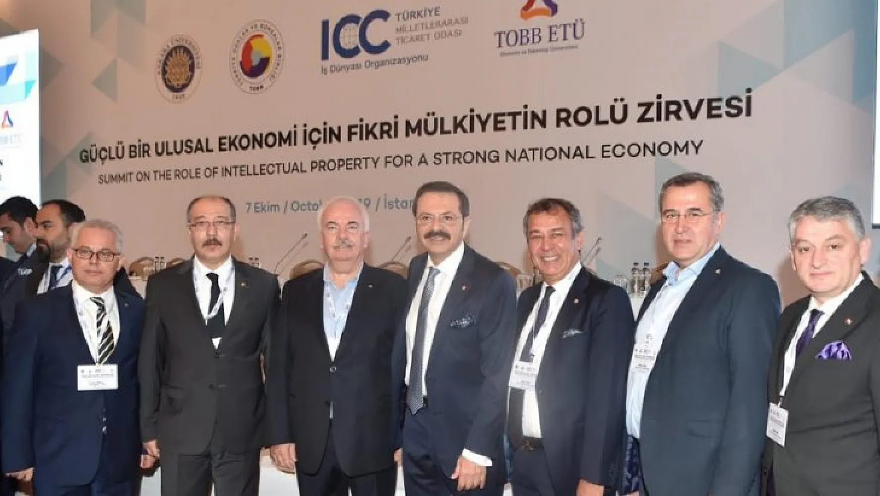 FTSO Başkanı Çıralı, güçlü bir ulusal ekonomi için Fikri Mülkiyetin Rolü Zirvesine katıldı