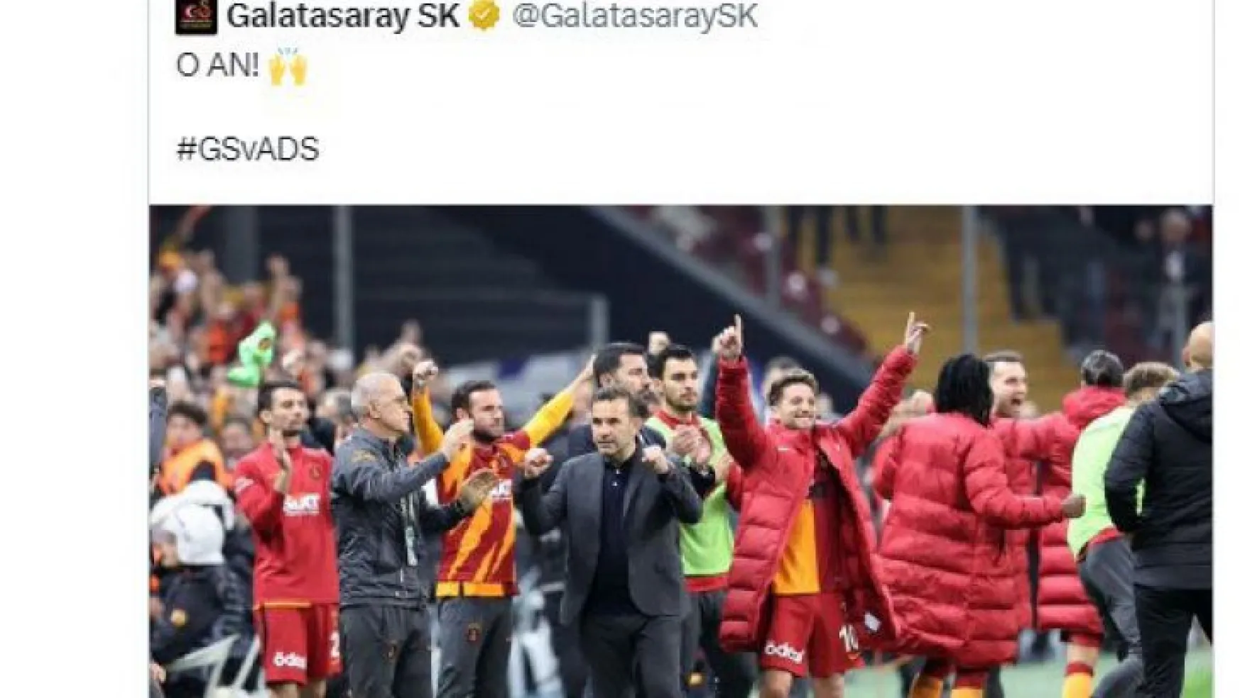 Galatasaray'ın paylaşımına kayıtsız kalmadı: Geliyor