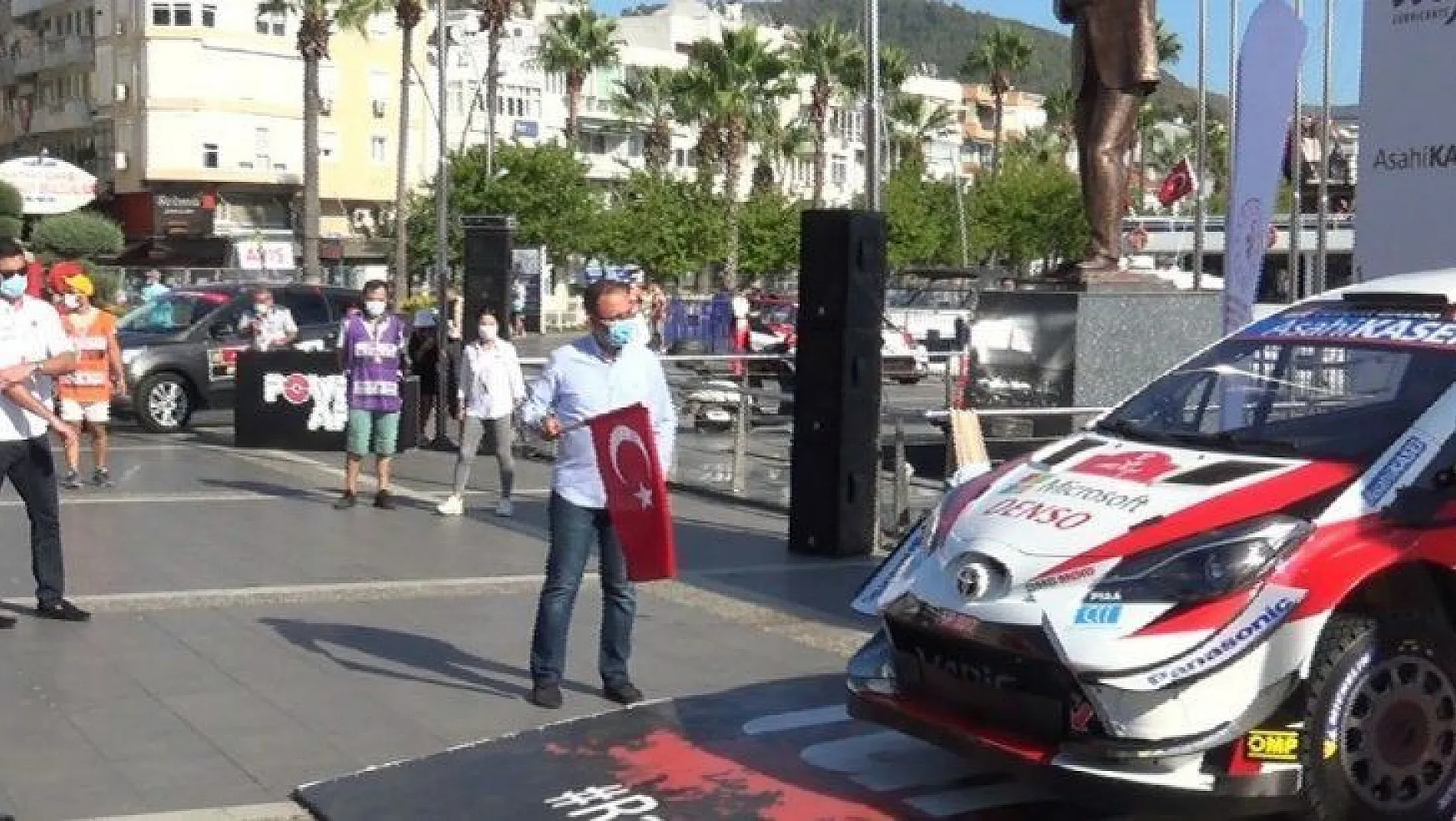Gençlik ve Spor Bakanı Kasapoğlu Dünya Ralli Şampiyonası'na start verdi