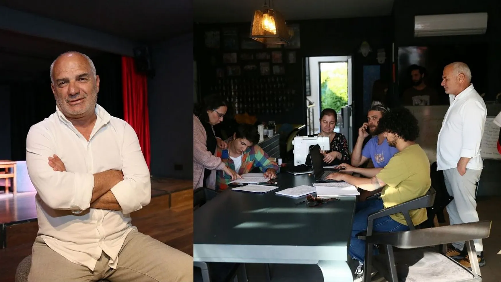 Gönül Dağı'nın 'Ağıtçı Hüseyin'i Tiyatro Eğitimi Veriyor