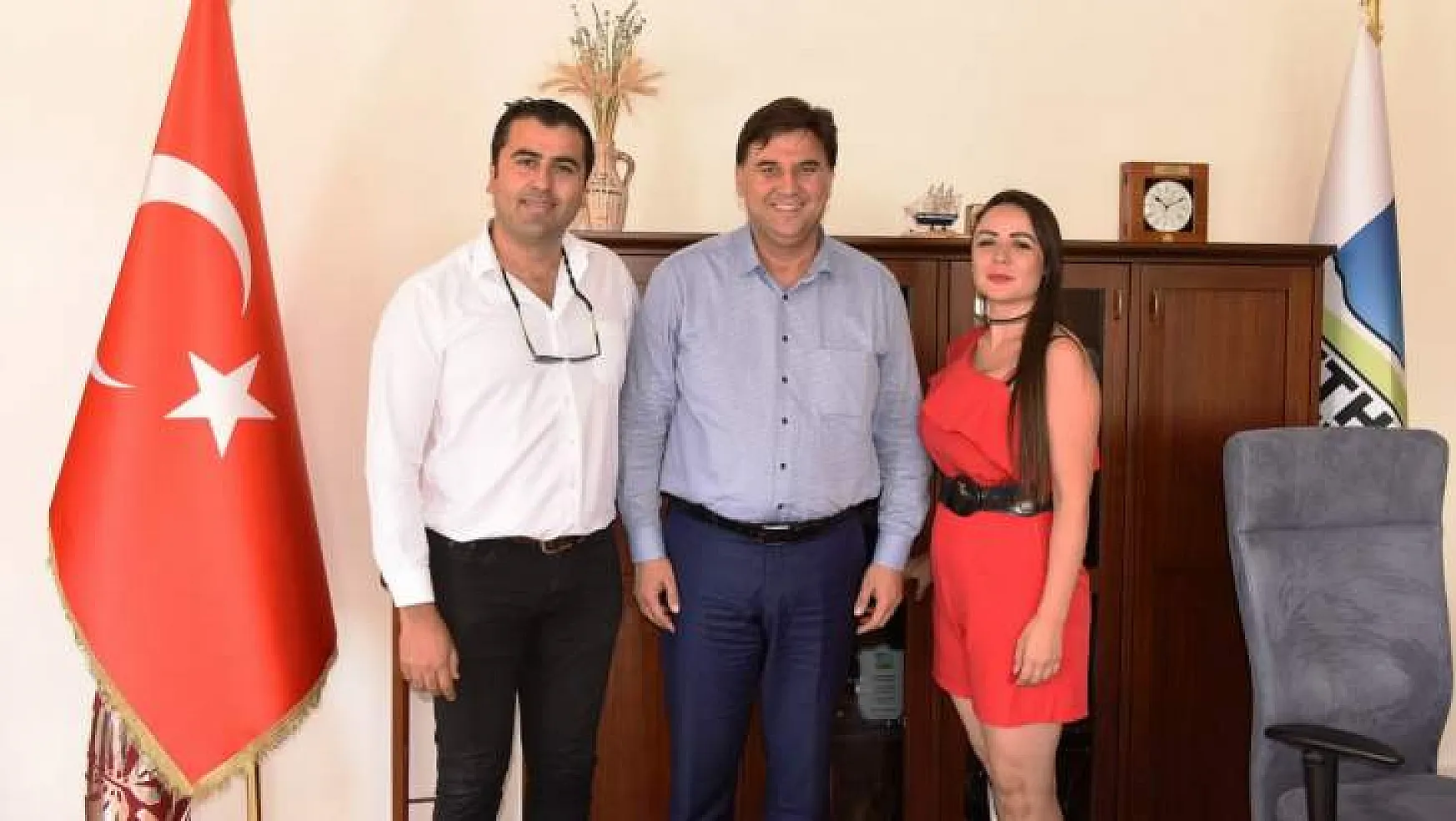 Pertek Belediye Başkanından Karaca'ya Ziyaret