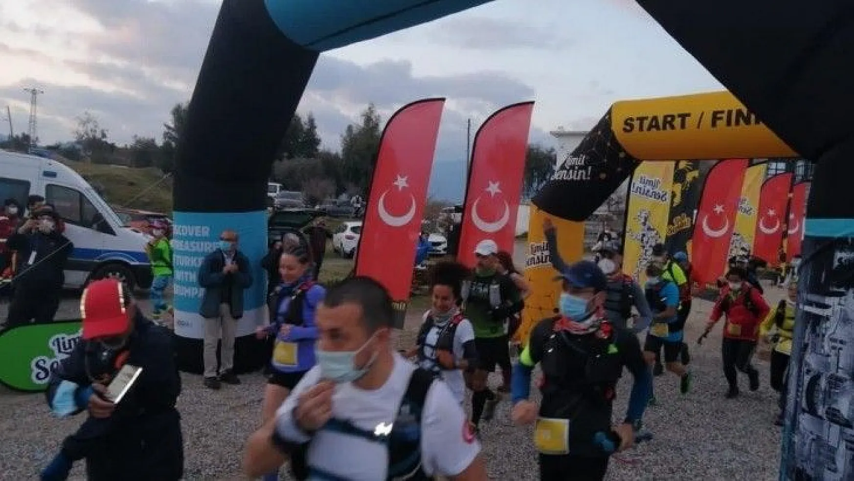 Heraklia Antik Kentinde Latmos Ultra Maraton Koşusu yapıldı