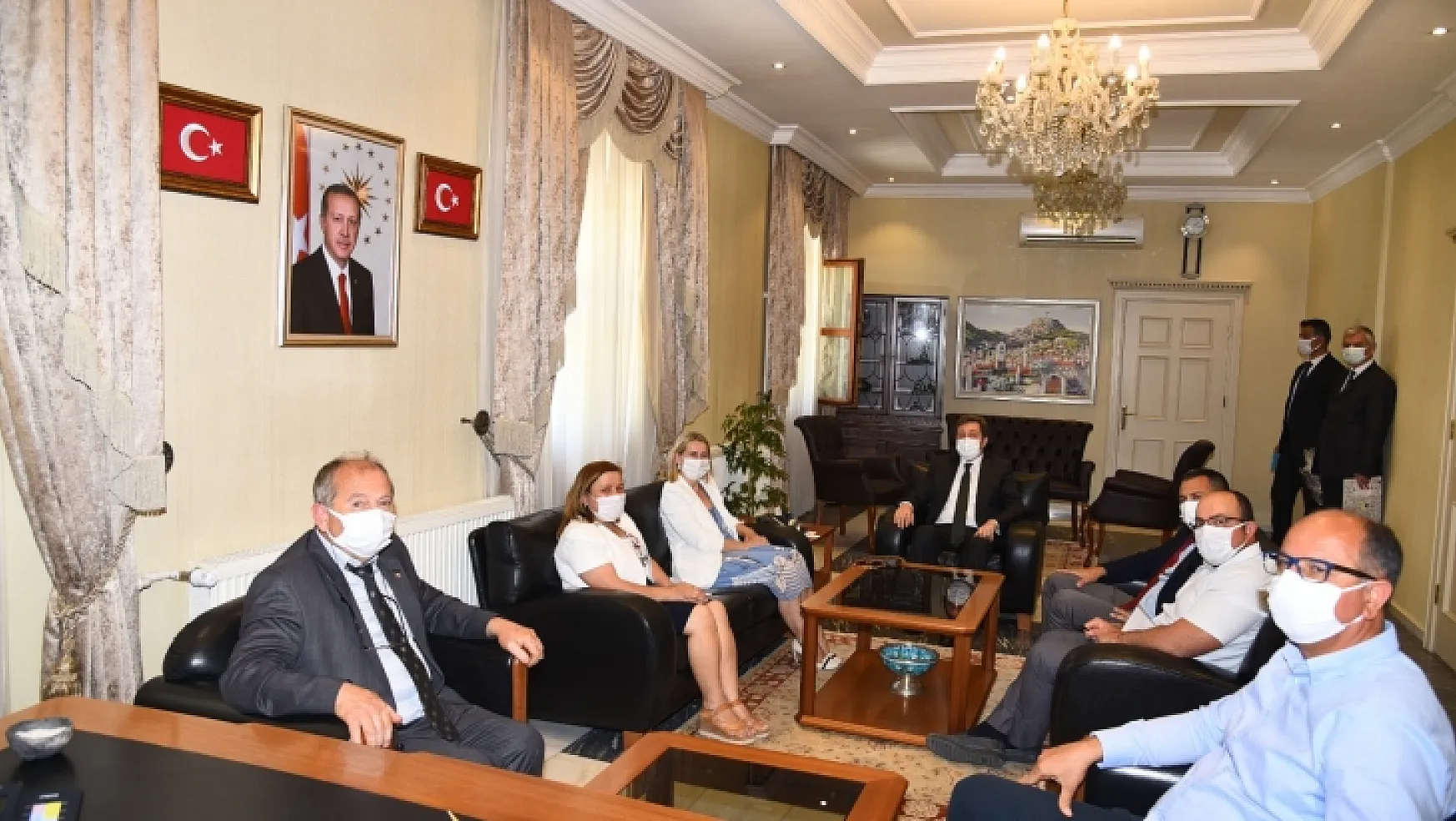Hırvatistan'ın İstanbul Başkonsolosu'ndan Vali Orhan Tavlı'ya ziyaret