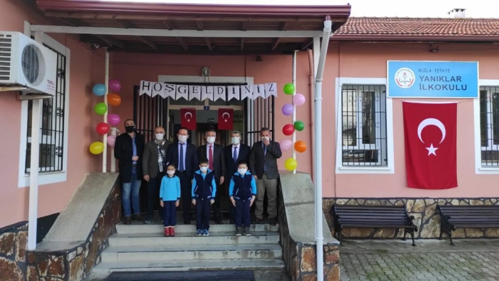 İlçe Başkanı Öztürk açılan okulları ziyaret etti